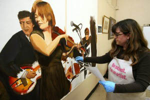 Photo of Karen taken by the North County Times News Paper
